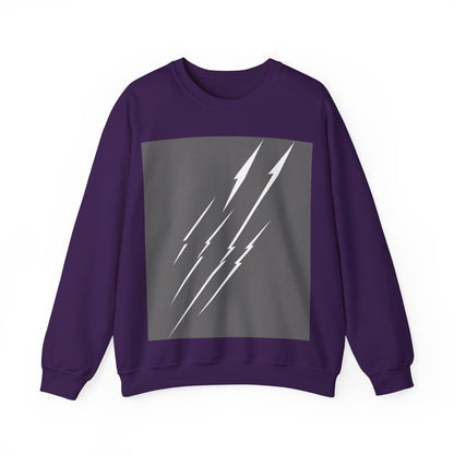 boostlete-boost-mode-icon-lightning-soft-industrial-0446 — Unisex Heavy Blend Crewneck (G18000)