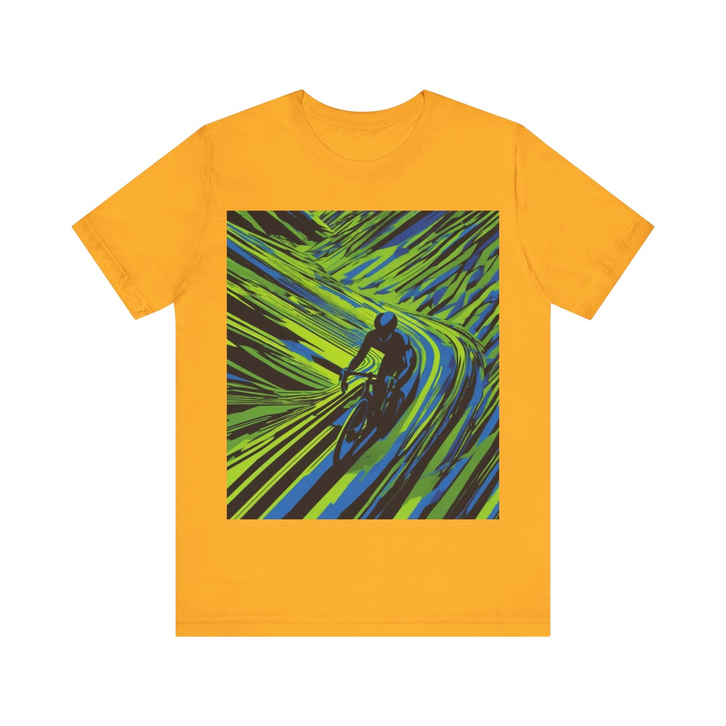 boostlete-am-crew-scene-cyclist-speed-isometric-0064 — Unisex Jersey Short Sleeve (B+C 3001)