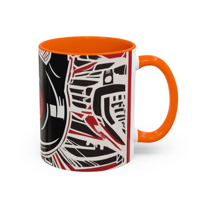 boostlete-recovery-progress-icon-kettlebell-outline-industrial-0366 — Accent Mug 11oz/15oz