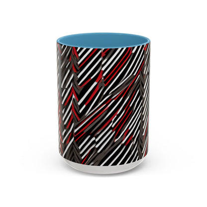 boostlete-field-day-pattern-diagonal-paper-0287 — Accent Mug 11oz/15oz