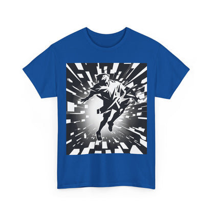 boostlete-am-crew-scene-sprinter-high-modern-0312 — Unisex Heavy Cotton Tee (Gildan 5000)