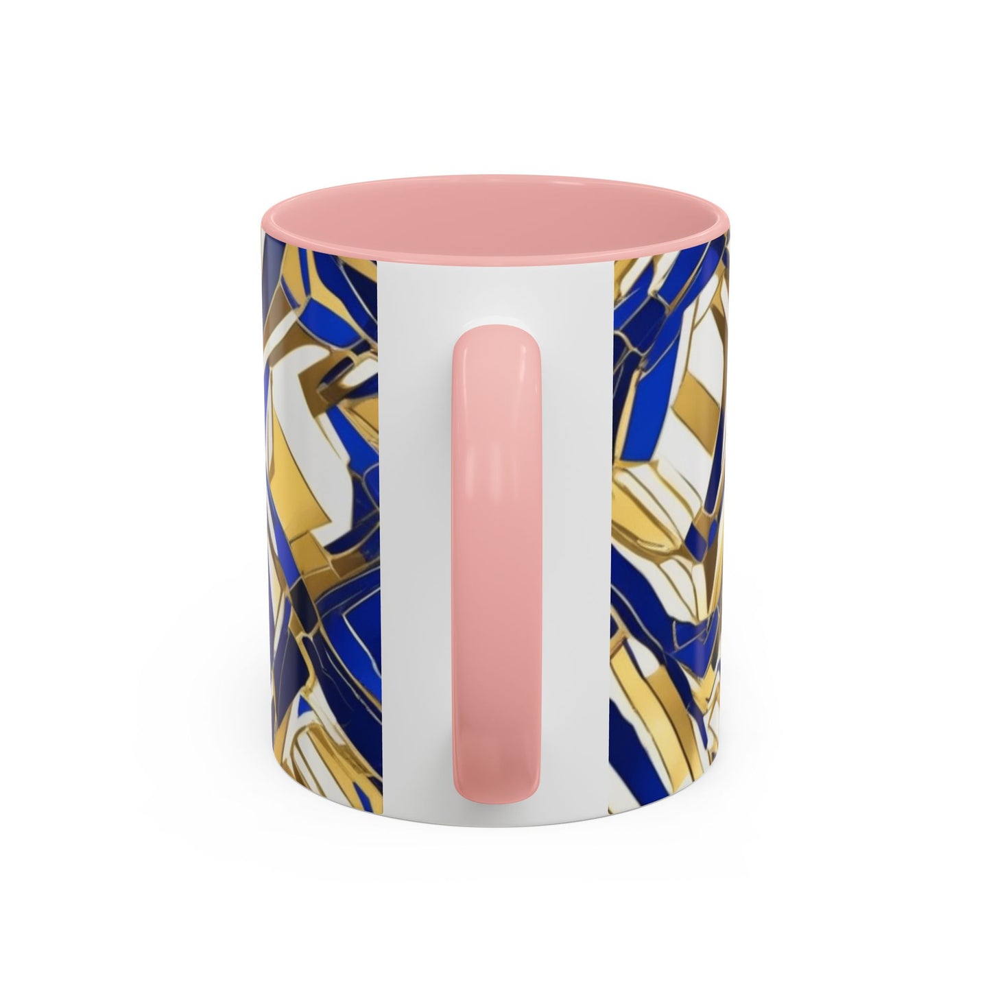 boostlete-boost-mode-pattern-hex-athletic-0611 — Accent Mug 11/15oz