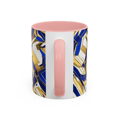 boostlete-boost-mode-pattern-hex-athletic-0611 — Accent Mug 11/15oz