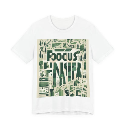 boostlete-boost-mode-type-focus-finish-banner-modern-0113 — Unisex Jersey Short Sleeve (B+C 3001)