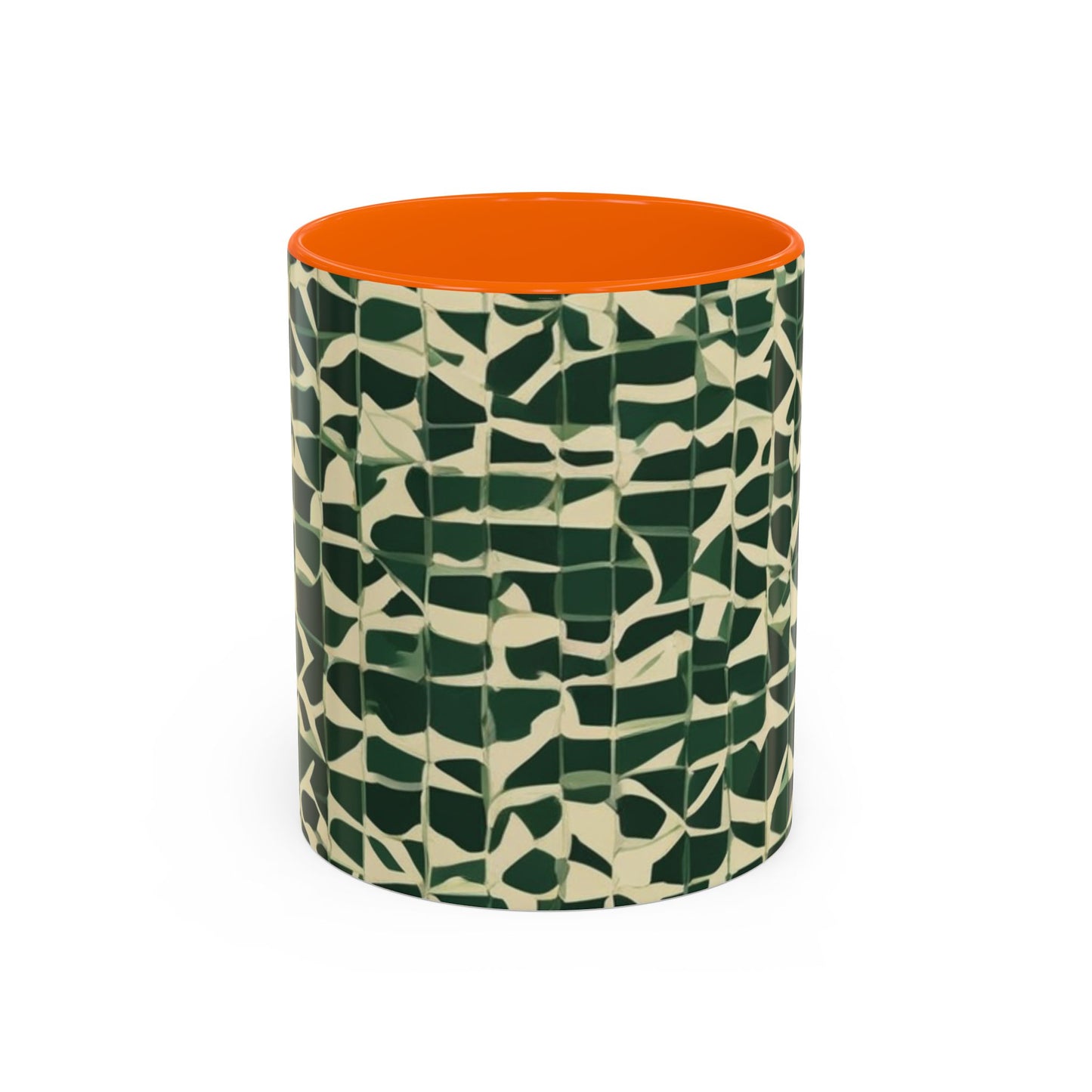 boostlete-iron-intent-pattern-plate-number-isometric-0099 — Accent Mug 11oz/15oz