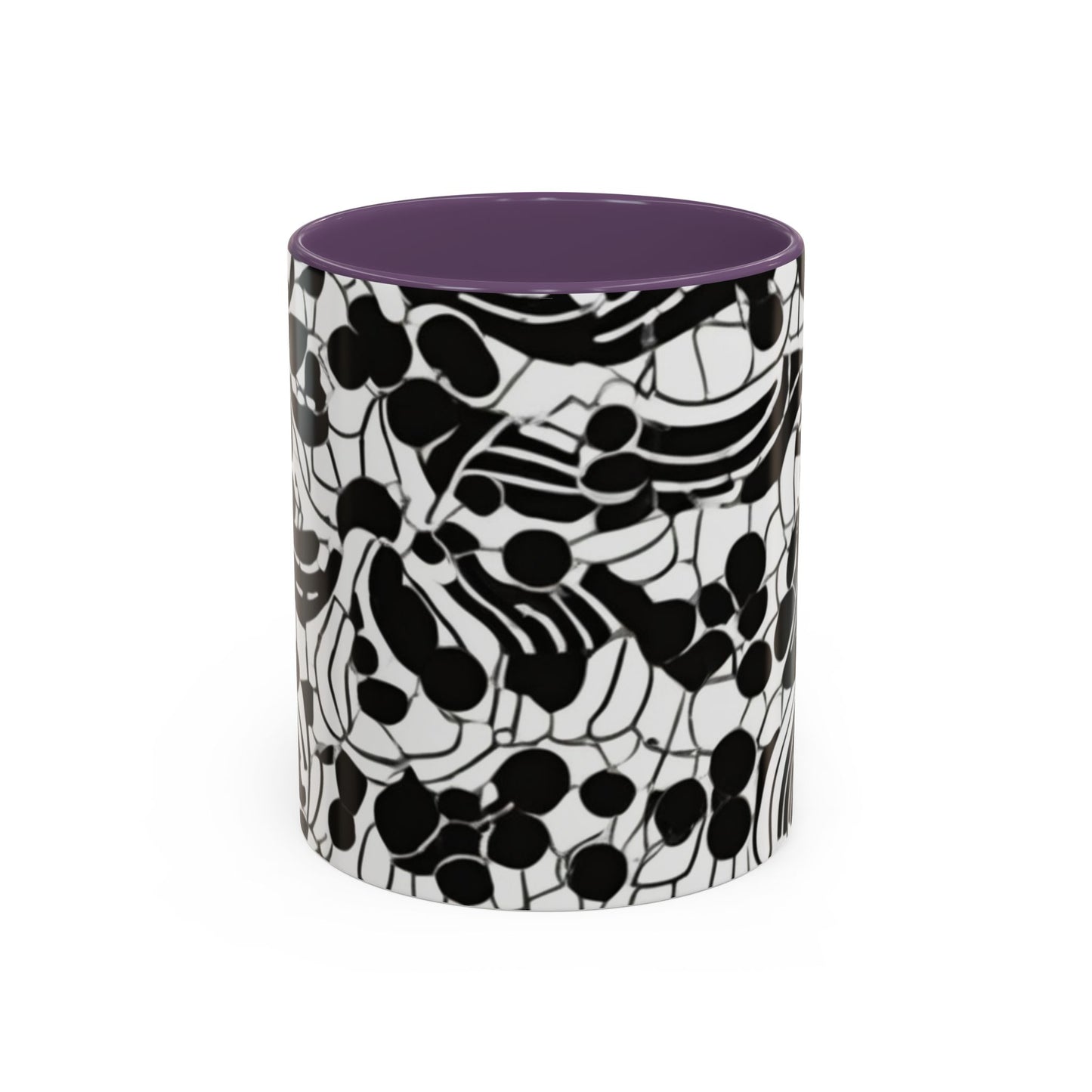 boostlete-rise-grind-pattern-dotted-line-art-0483 — Accent Mug 11/15oz