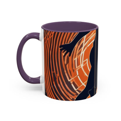 boostlete-iron-intent-scene-hurdler-neon-modern-0264 — Accent Mug 11oz/15oz