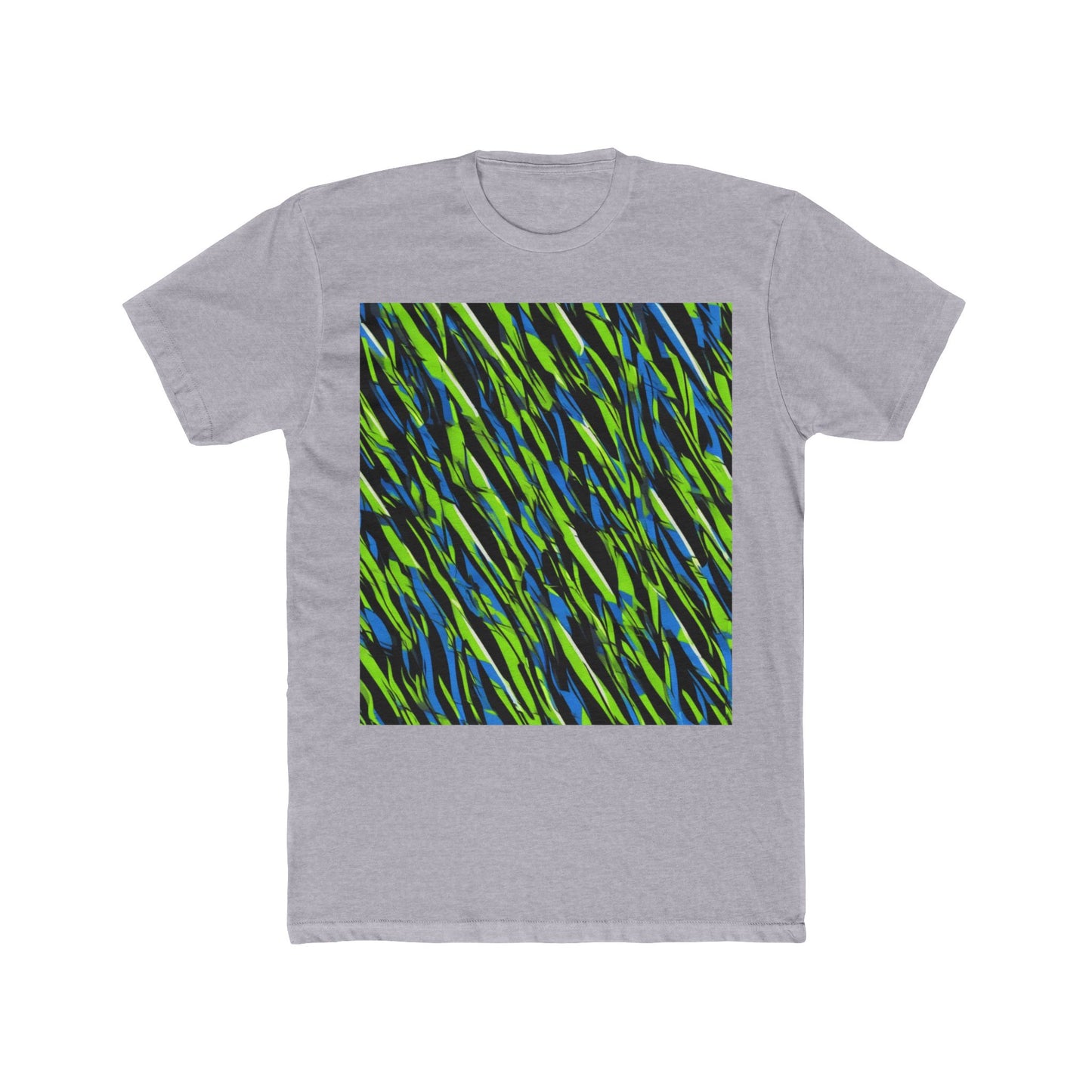 boostlete-iron-intent-pattern-sprint-vector-0219 — Unisex Cotton Crew Tee (NL 3600)