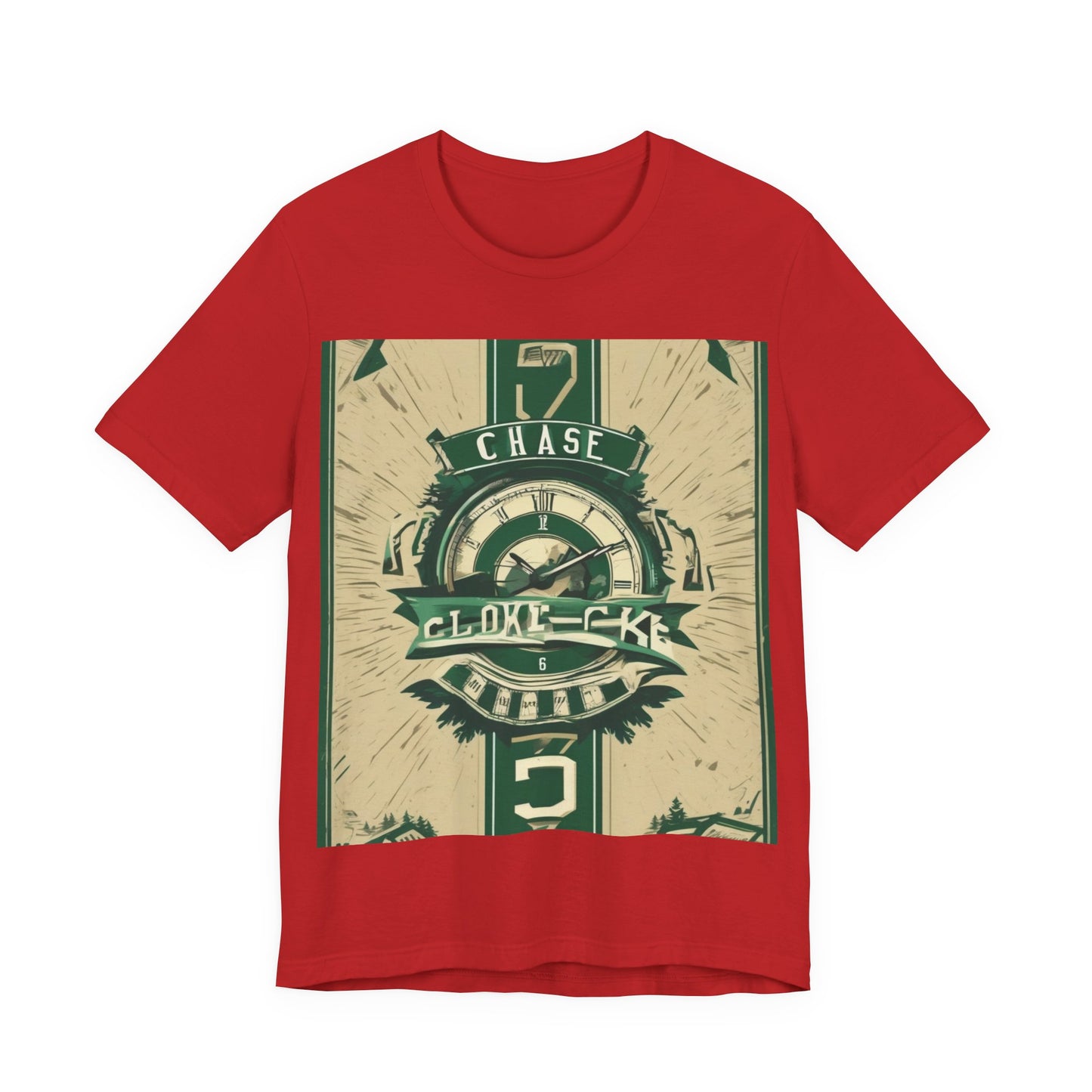 boostlete-mile-by-mile-type-chase-the-clock-banner-athletic-0013 — Unisex Jersey Short Sleeve (B+C 3001)