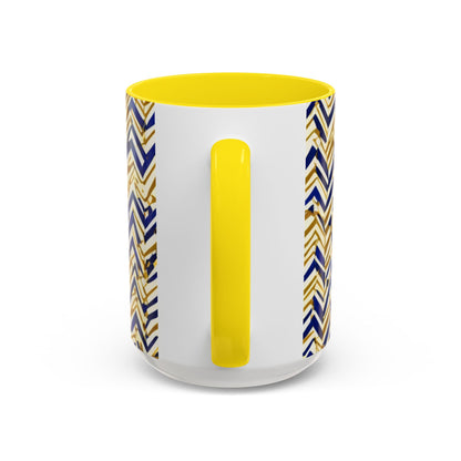 boostlete-boost-mode-pattern-ekg-line-art-0091 — Accent Mug 11oz/15oz