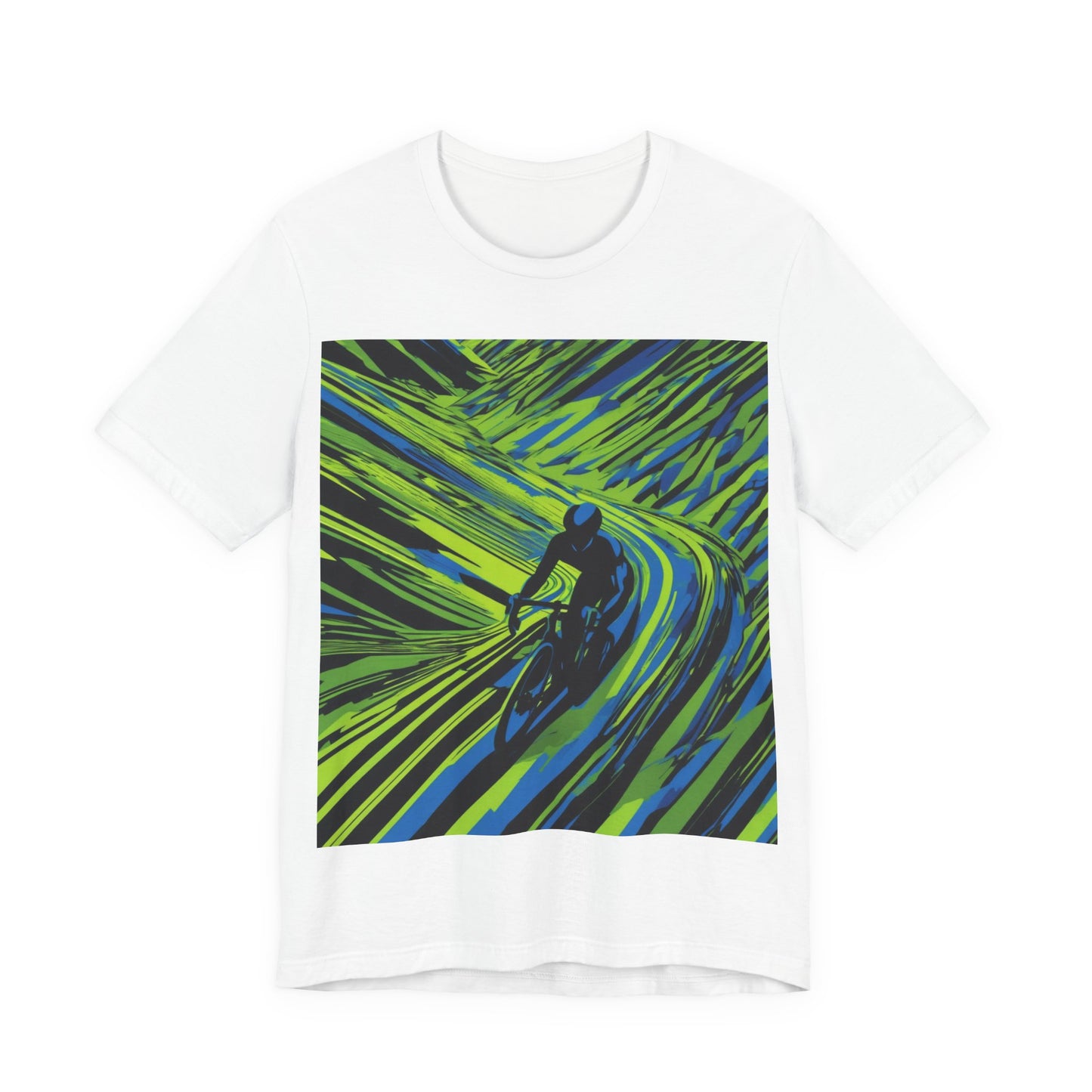 boostlete-am-crew-scene-cyclist-speed-isometric-0064 — Unisex Jersey Short Sleeve (B+C 3001)