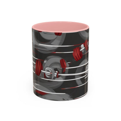 boostlete-rise-grind-icon-barbell-matte-vector-0138 — Accent Mug 11oz/15oz