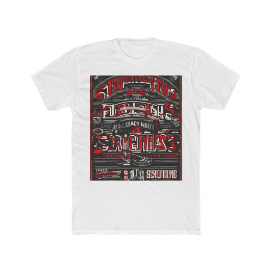 boostlete-iron-intent-type-sin-excusas-arc-retro-0157 — Unisex Cotton Crew Tee (NL 3600)