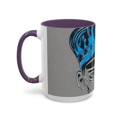 boostlete-am-crew-icon-crown-grainy-monoline-0022 — Accent Mug 11oz/15oz