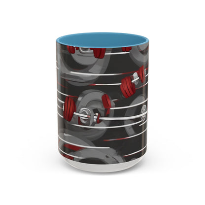 boostlete-rise-grind-icon-barbell-matte-vector-0138 — Accent Mug 11oz/15oz