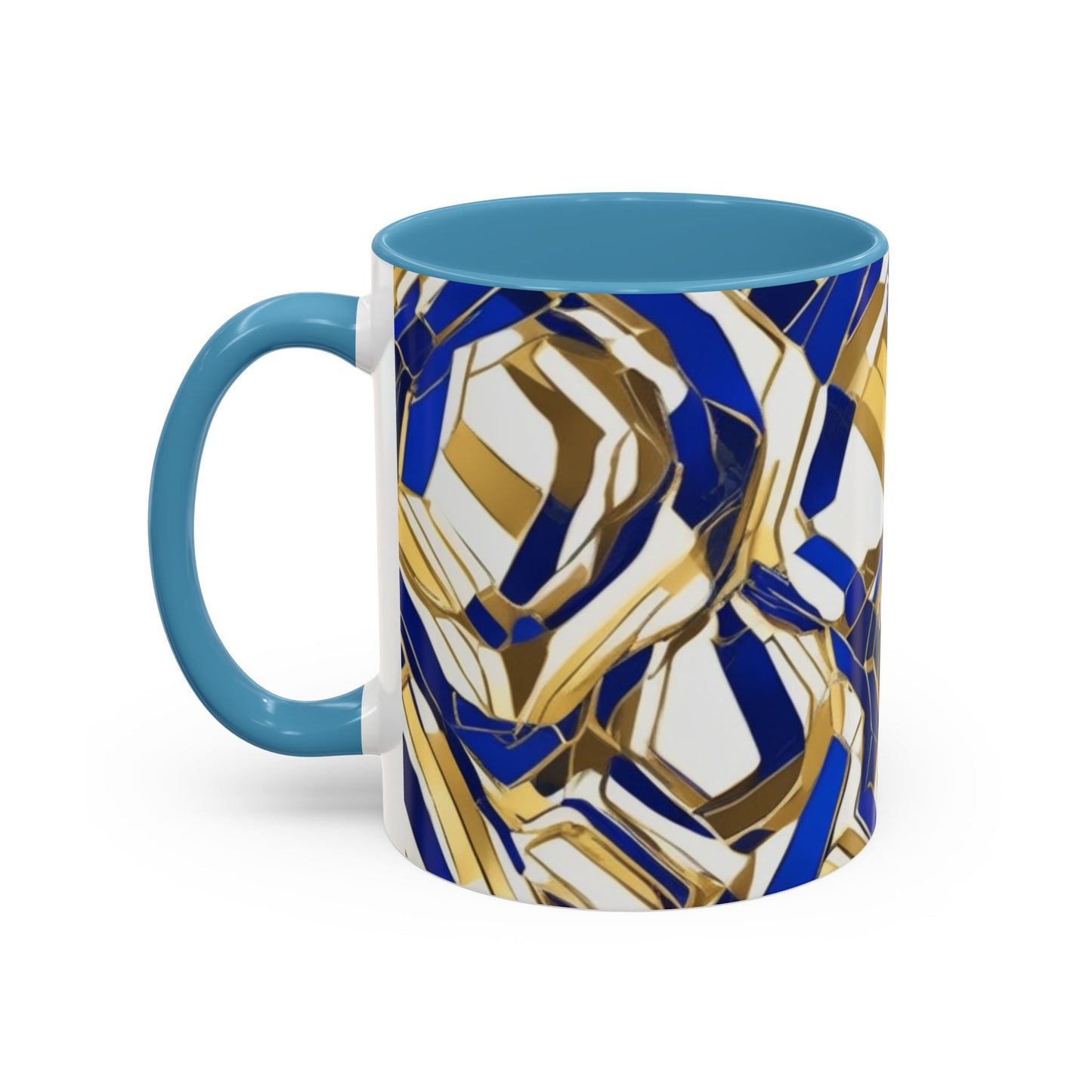 boostlete-boost-mode-pattern-hex-athletic-0611 — Accent Mug 11/15oz