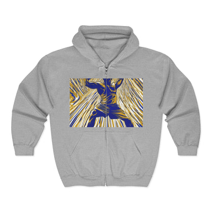 boostlete-rise-grind-scene-kettlebell-speed-engraved-0180 — Unisex Heavy Blend Full-Zip Hooded Sweatshirt