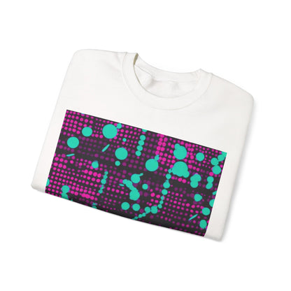 boostlete-pr-season-pattern-dotted-retro-0891 — Unisex Heavy Blend Crewneck (G18000)