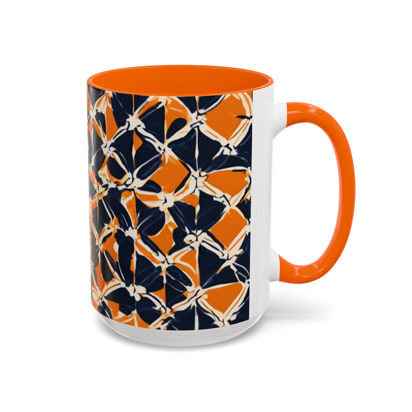 boostlete-headspace-pattern-plate-number-badge-0387 — Accent Mug 11/15oz