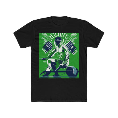 boostlete-am-crew-scene-rower-grainy-bold-0172 — Unisex Cotton Crew Tee (NL 3600)