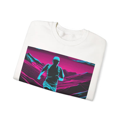 boostlete-am-crew-scene-trail-high-modern-0980 — Unisex Heavy Blend Crewneck (G18000)