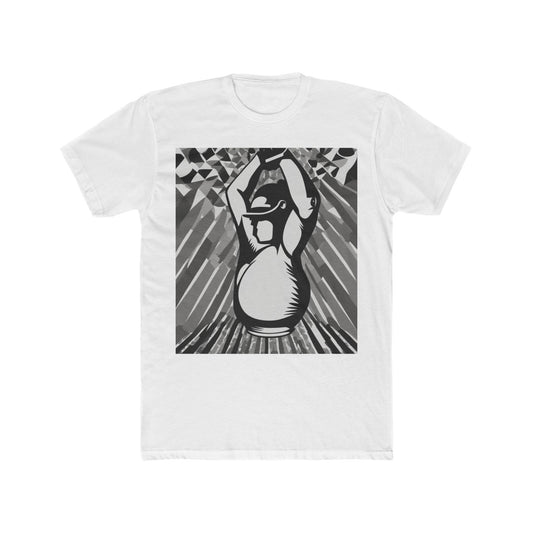 boostlete-iron-intent-scene-kettlebell-grainy-modern-0276 — Unisex Cotton Crew Tee (NL 3600)