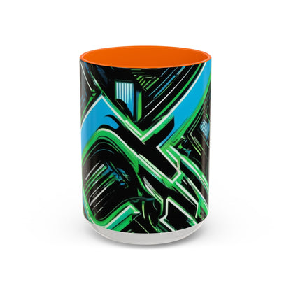 boostlete-boost-mode-type-constancia-gana-diagonal-badge-0185 — Accent Mug 11oz/15oz