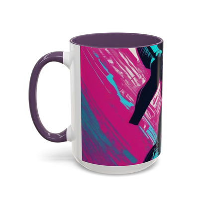 boostlete-field-day-scene-cyclist-glitch-engraved-0256 — Accent Mug 11oz/15oz