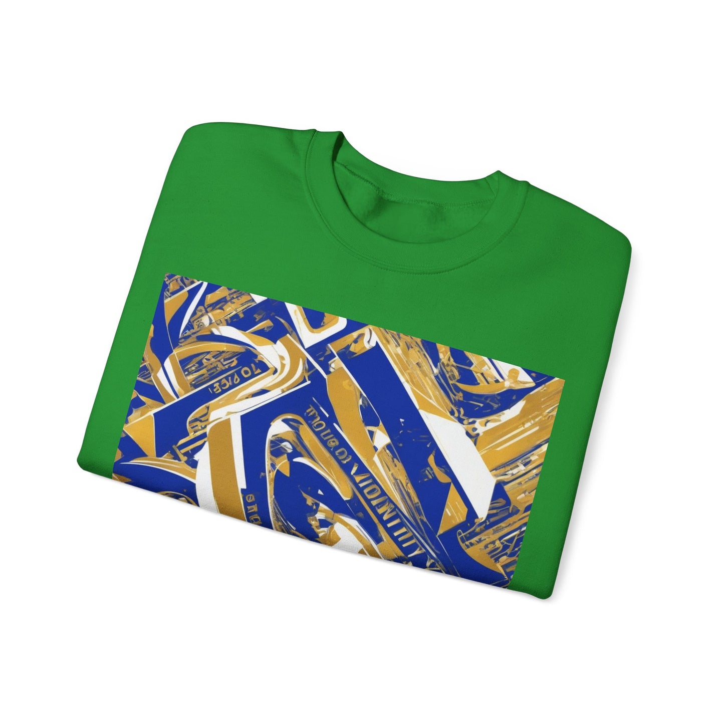 boostlete-pr-season-type-velocity-over-vanity-big-modern-0121 — Unisex Heavy Blend Crewneck Sweatshirt (Gildan)