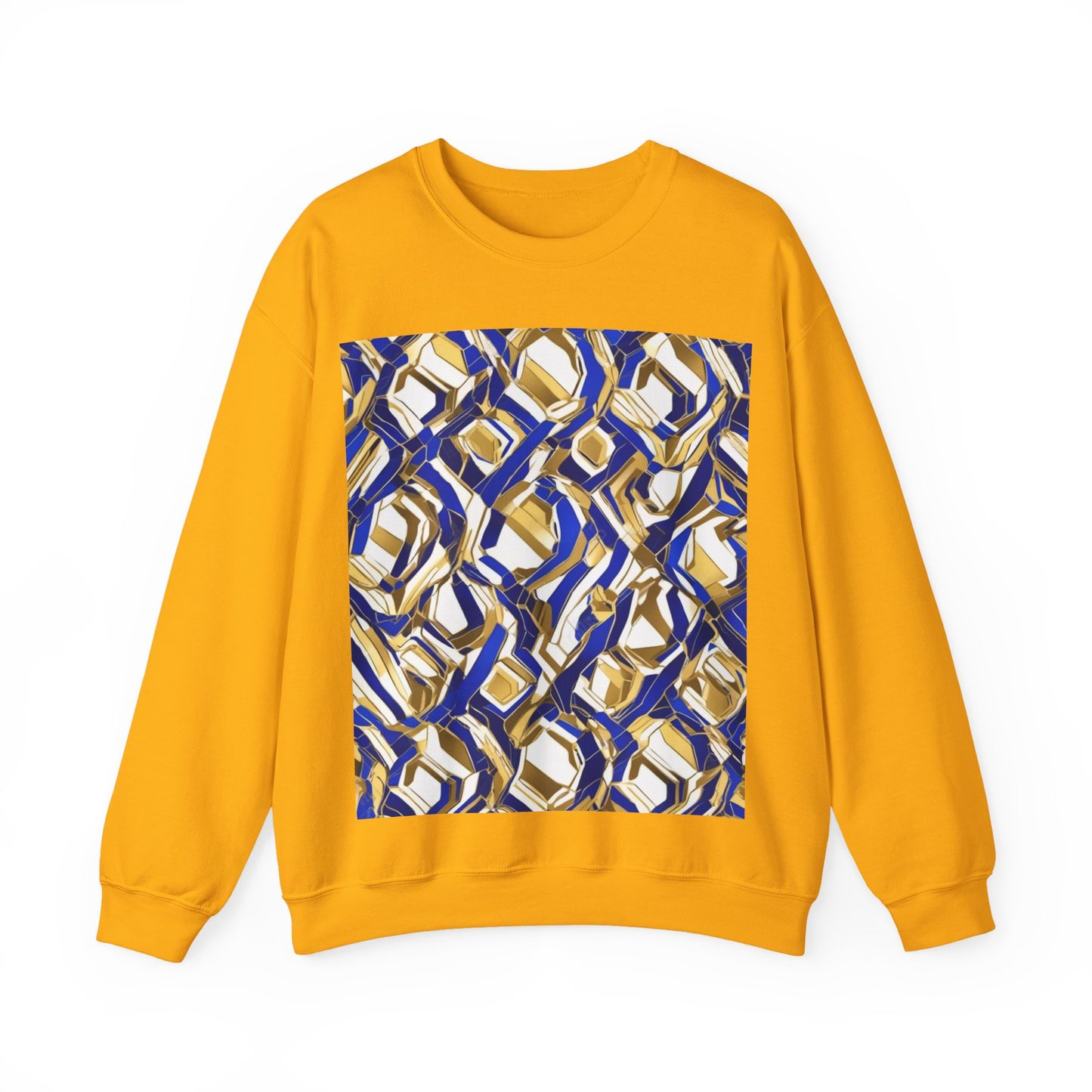 boostlete-boost-mode-pattern-hex-athletic-0611 — Unisex Heavy Blend Crewneck (G18000)