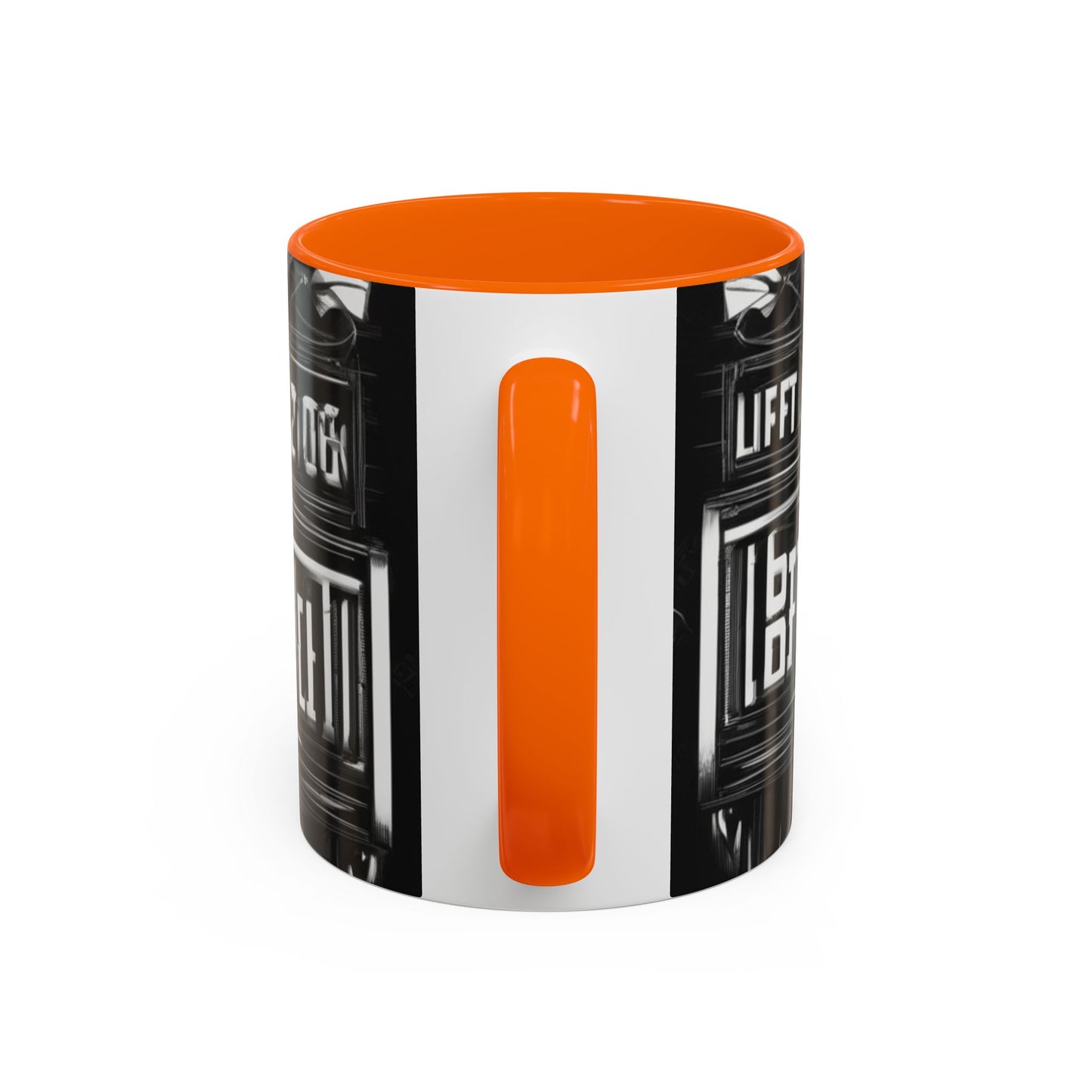 boostlete-am-crew-type-lift-the-standard-banner-engraved-0665 — Accent Mug 11/15oz