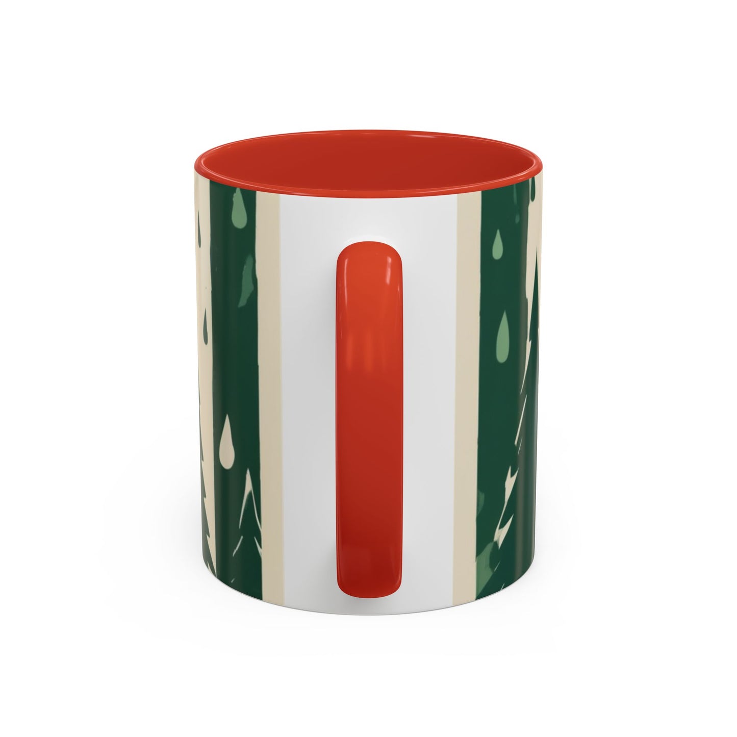 boostlete-quiet-power-icon-water-glitch-retro-0186 — Accent Mug 11oz/15oz