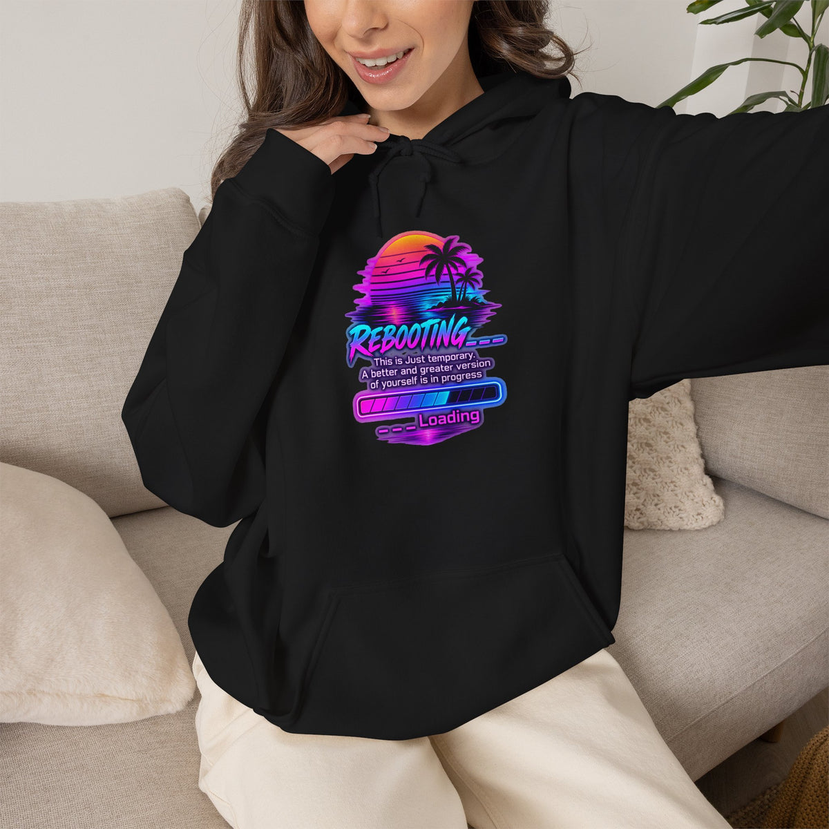 Tropical Sunset “Perth Vibes” Hoodie