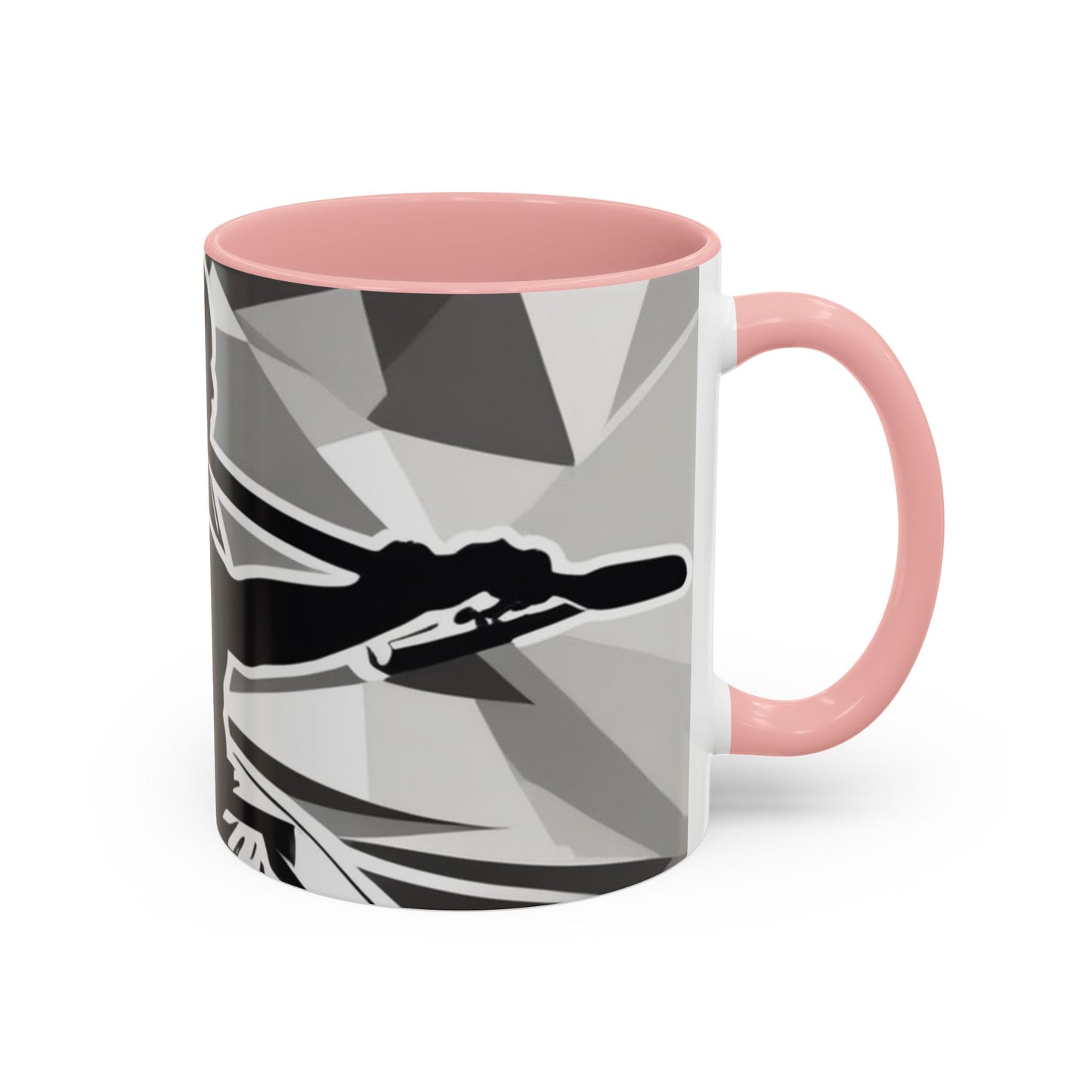 boostlete-am-crew-scene-rower-outline-geometric-0060 — Accent Mug 11oz/15oz