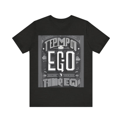 boostlete-mile-by-mile-type-tempo-over-ego-banner-modern-0093 — Unisex Jersey Short Sleeve (B+C 3001)