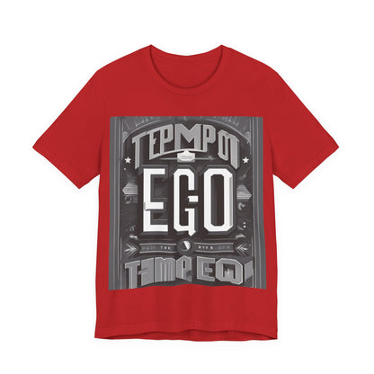 boostlete-mile-by-mile-type-tempo-over-ego-banner-modern-0093 — Unisex Jersey Short Sleeve (B+C 3001)