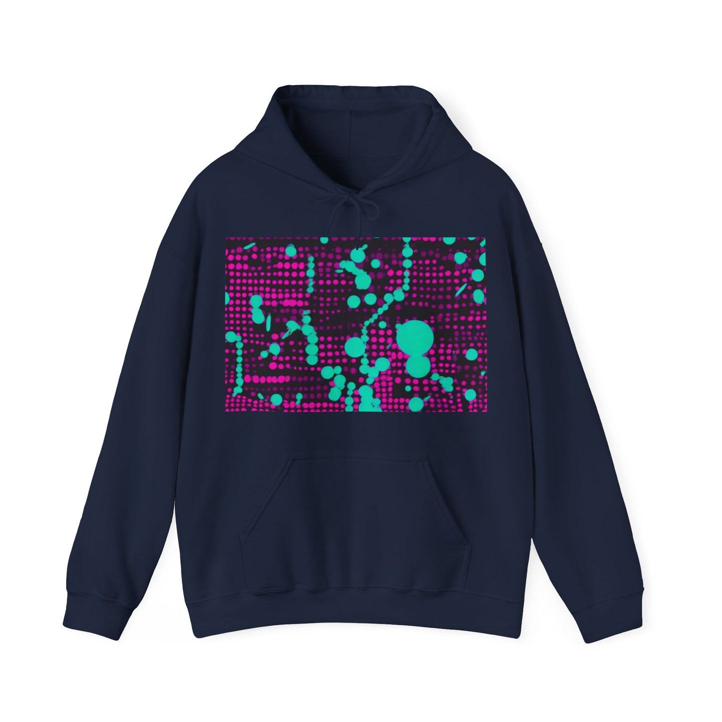 boostlete-pr-season-pattern-dotted-retro-0891 — Unisex Heavy Blend Hoodie (G18500)