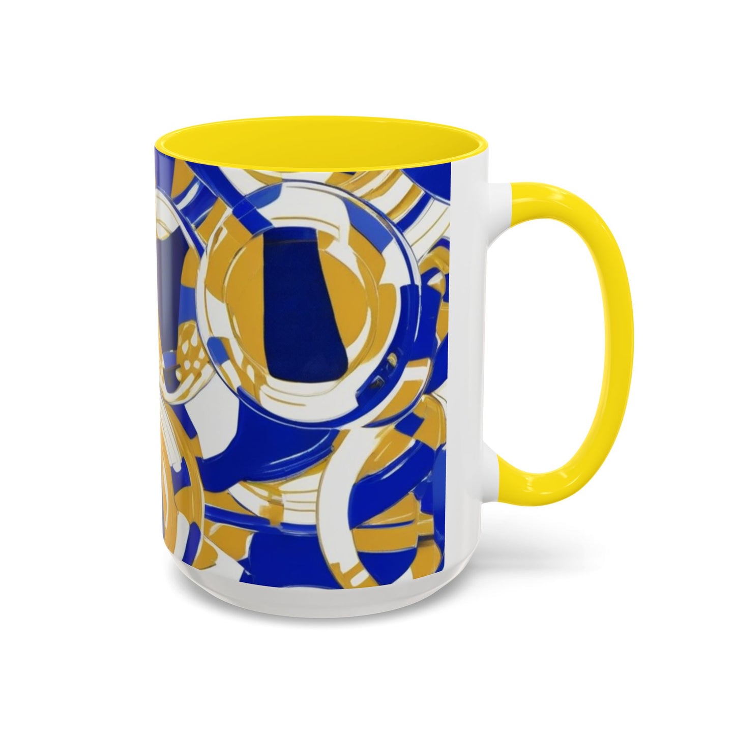 boostlete-field-day-icon-barbell-grainy-line-art-0906 — Accent Mug 11/15oz