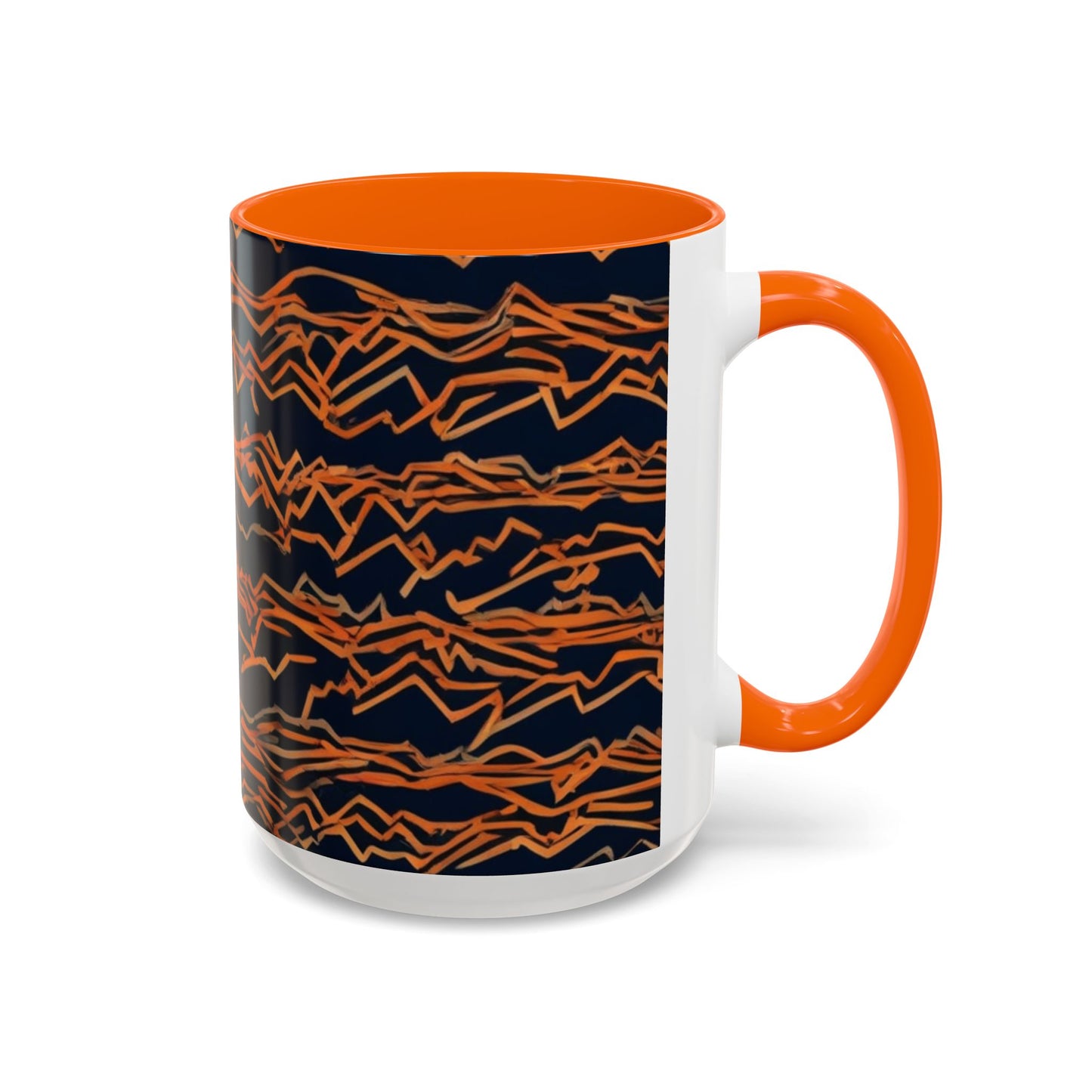 boostlete-field-day-pattern-ekg-bold-0135 — Accent Mug 11oz/15oz