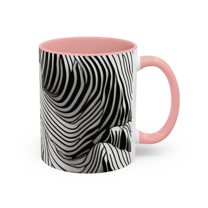 boostlete-field-day-pattern-topographic-isometric-0211 — Accent Mug 11oz/15oz