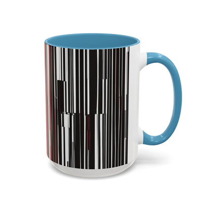 boostlete-am-crew-pattern-barcode-athletic-0911 — Accent Mug 11/15oz