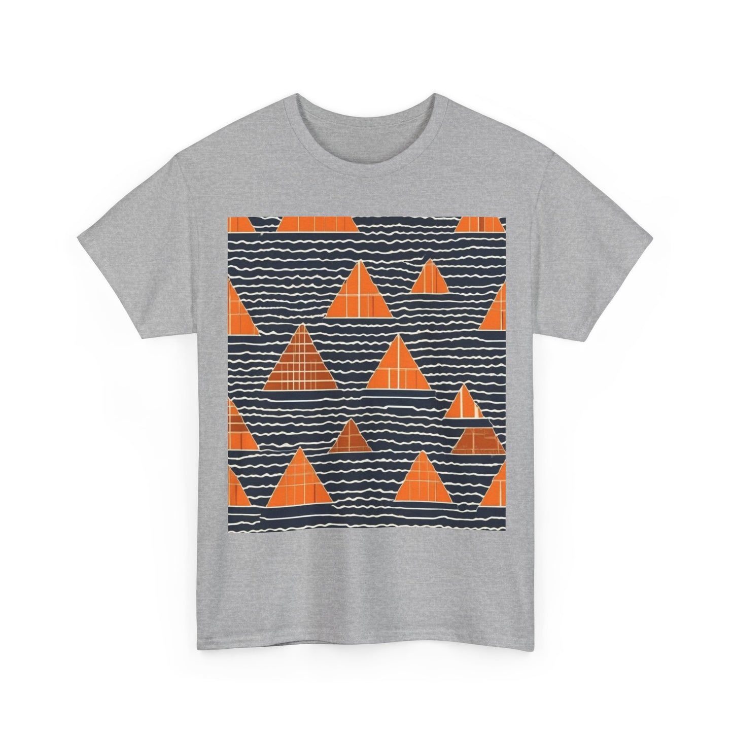 boostlete-iron-intent-pattern-stair-steps-industrial-0259 — Unisex Heavy Cotton Tee (Gildan 5000)