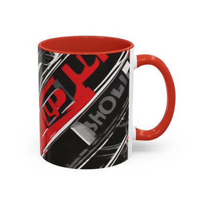 boostlete-recovery-progress-type-show-up-diagonal-paper-0109 — Accent Mug 11oz/15oz