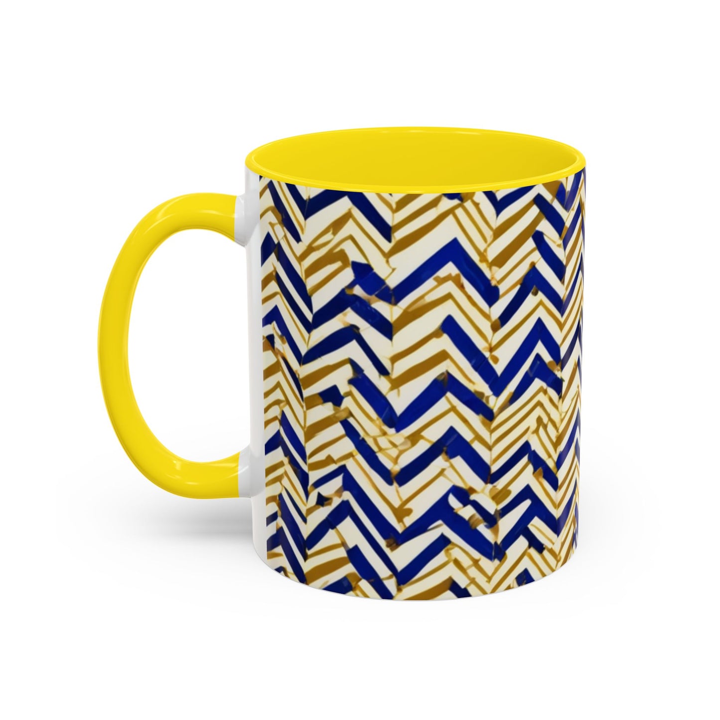 boostlete-boost-mode-pattern-ekg-line-art-0091 — Accent Mug 11oz/15oz