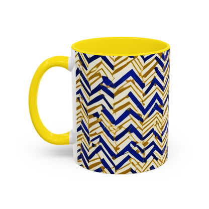 boostlete-boost-mode-pattern-ekg-line-art-0091 — Accent Mug 11oz/15oz