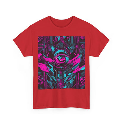 boostlete-iron-intent-type-eyes-up-forward-big-line-art-0065 — Unisex Heavy Cotton Tee (Gildan 5000)