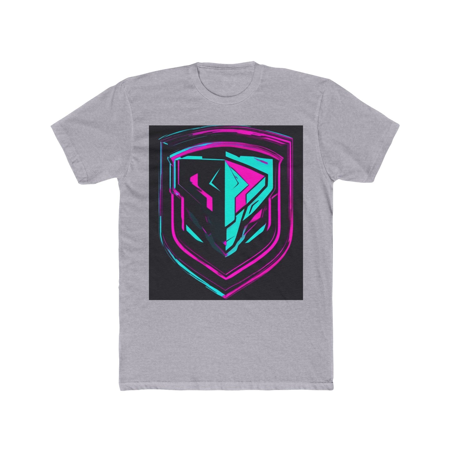 boostlete-pr-season-icon-shield-speed-industrial-0270 — Unisex Cotton Crew Tee (NL 3600)