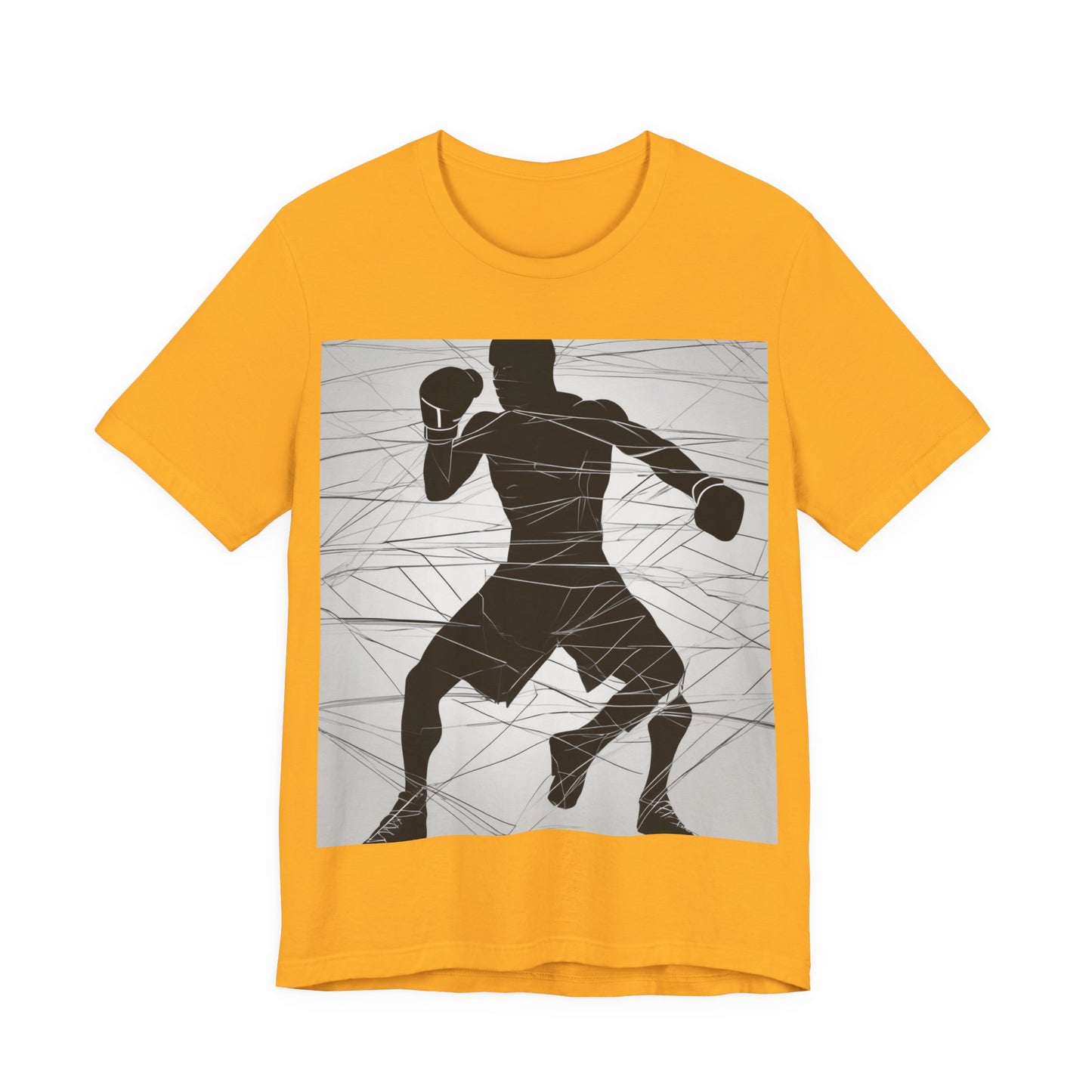 boostlete-mile-by-mile-scene-boxer-motion-geometric-0028 — Unisex Jersey Short Sleeve (B+C 3001)