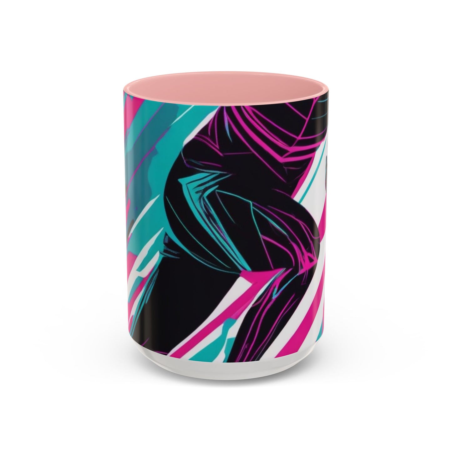 boostlete-mile-by-mile-scene-sprinter-motion-modern-0828 — Accent Mug 11/15oz