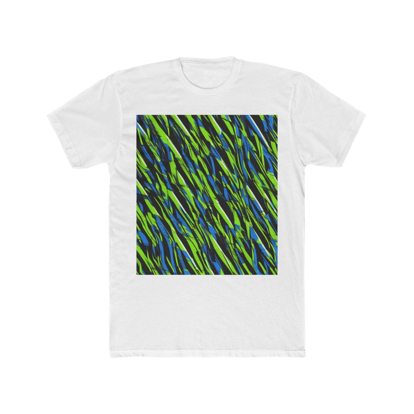 boostlete-iron-intent-pattern-sprint-vector-0219 — Unisex Cotton Crew Tee (NL 3600)